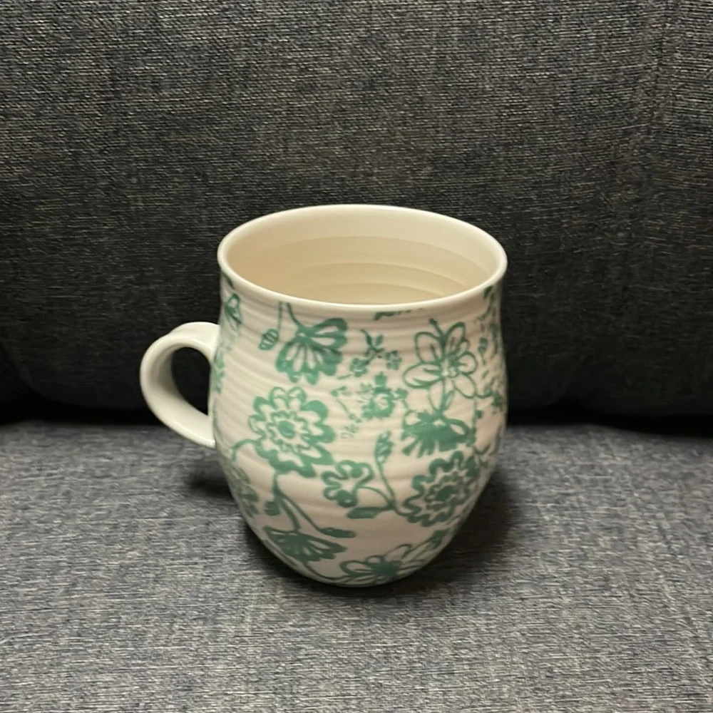 Anthropologie Homegrown Monogram Mug